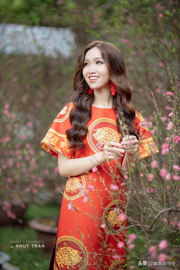 2019年越南變性小姐冠軍超美寫真，身穿越南傳統服飾喜迎農歷春節17 / 作者:123456790 / 帖子ID:424
