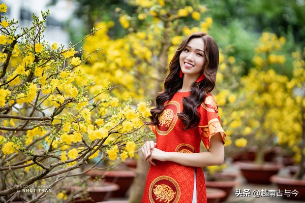 2019年越南變性小姐冠軍超美寫真，身穿越南傳統服飾喜迎農歷春節0 / 作者:123456790 / 帖子ID:424